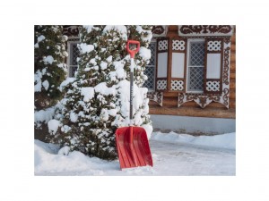 Лопата снеговая 370мм Fachmann, алюминиевый черенок   арт.05.001 - фото 5